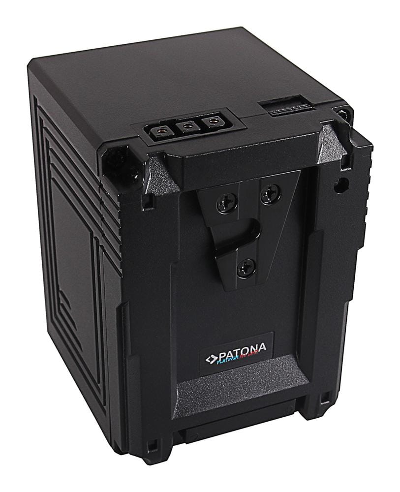PATONA Platinum NANO V190 V‑Mount 189 Wh for Sony DSR‑600P, DSR‑650P, DSR‑652P, HDW‑800P, PDW‑850, BP‑150w, RED, ARRI PATONA Platinum NANO V190 V‑Mount 189 Wh for Sony DSR‑600P, DSR‑650P, DSR‑652P, HDW‑800P, PDW‑850, BP‑150w, RED, ARRI