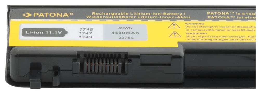 PATONA Batterie pour Dell Studio 1745 1747 1749 312-0186 312-0196 4400mAh PATONA Batterie pour Dell Studio 1745 1747 1749 312-0186 312-0196 4400mAh