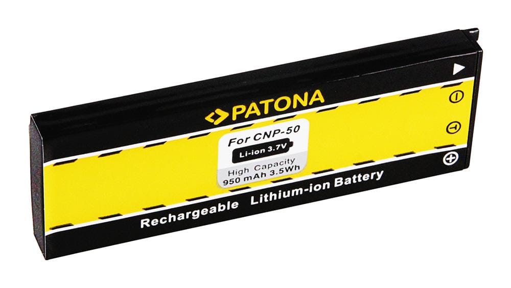 PATONA Battery for Casio Exilim EX-V7 V-7 EX-V8 V-8 NP-50 NP50