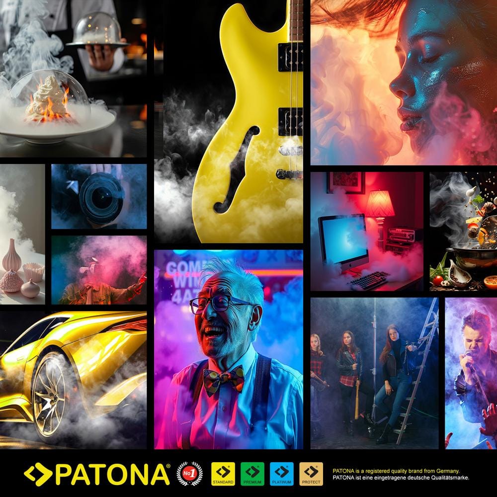 PATONA Fog Master Pro Set macchina per fumo portatile con accessori e valigia