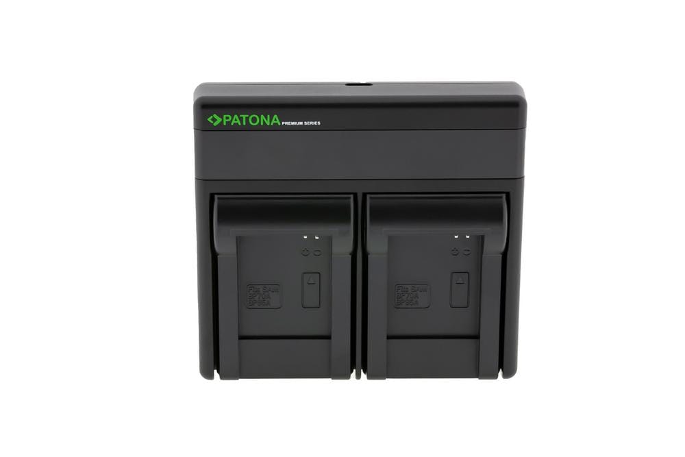 PATONA Premium Dual PD Charger for Samsung BP-70A with USB‑C Input/Output PATONA Premium Dual PD Charger for Samsung BP-70A with USB‑C Input/Output