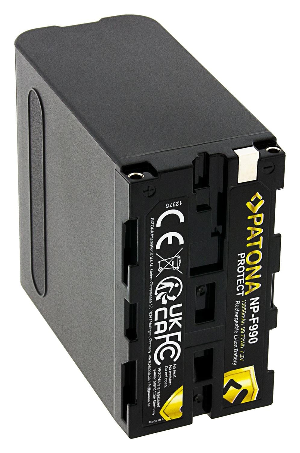 PATONA PROTECT batería para Sony NP-F990 serie NP-F 13850 mAh 99,7 Wh V1 carcasa ignífuga