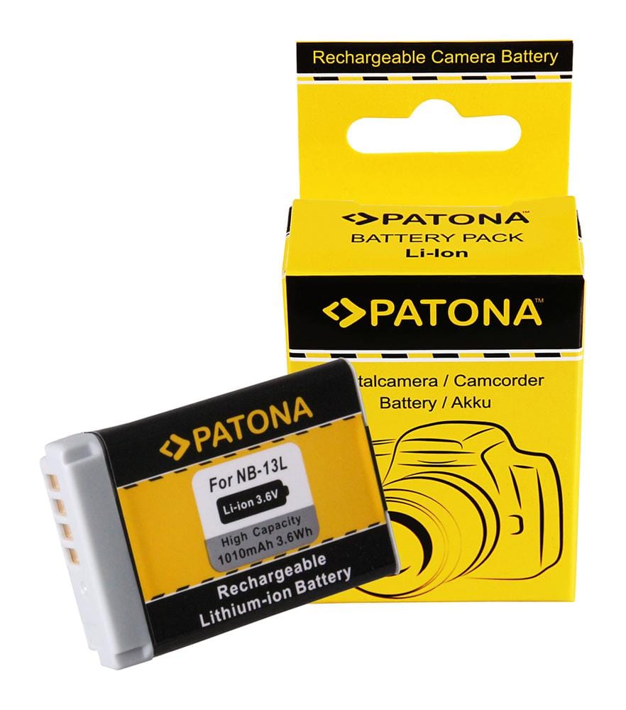PATONA Battery for Canon NB-13L Canon PowerShot G7 X PATONA Battery for Canon NB-13L Canon PowerShot G7 X