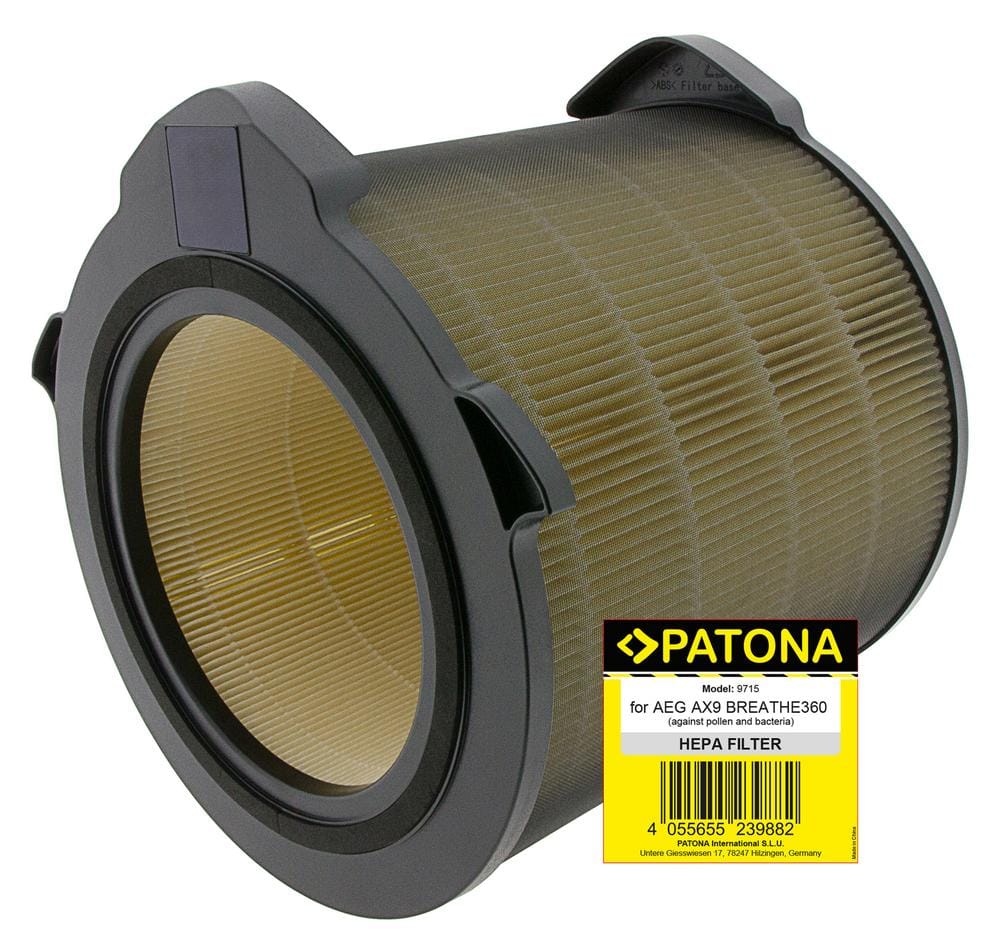 PATONA Pollen Filter BREATHE360 for AEG AX9 AX91-404DG PATONA Pollen Filter BREATHE360 for AEG AX9 AX91-404DG
