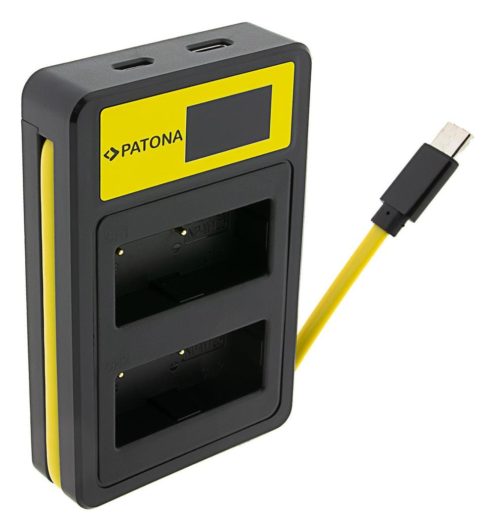 Chargeur USB Dual LCD Intelligent PATONA pour Fuji NP‑W126 HS30 EXR HS30EXR HS‑30EXR HS33 EXR HS33EXR HS‑33 Chargeur USB Dual LCD Intelligent PATONA pour Fuji NP‑W126 HS30 EXR HS30EXR HS‑30EXR HS33 EXR HS33EXR HS‑33