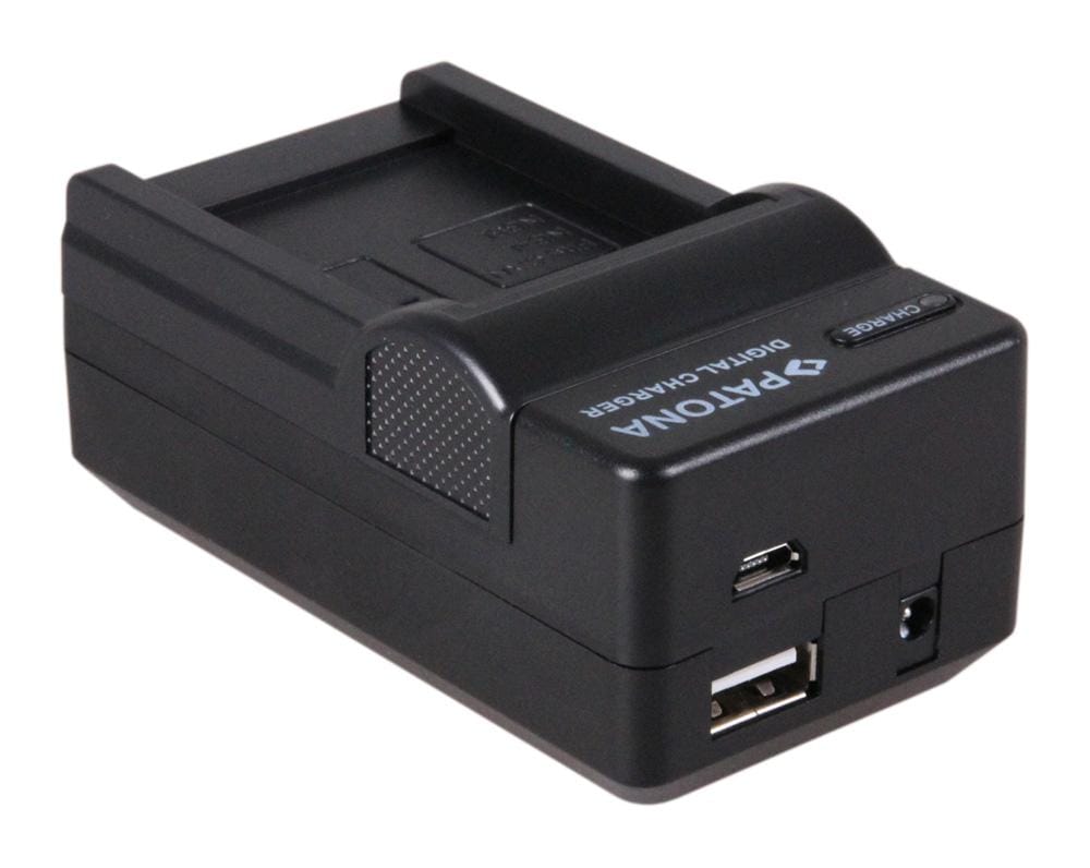 PATONA 4in1 Charger for Canon Ixus 30 40 50 60 65 70 75 and NB-4L NB4L