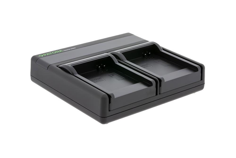 Chargeur PATONA Premium Dual PD pour Samsung SLB-07A avec entrée/sortie USB‑C