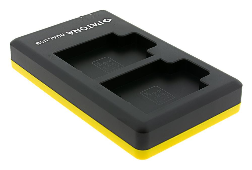 PATONA Caricabatterie Duale Rapido per Olympus Li-50B Li50B con Cavo USB-C PATONA Caricabatterie Duale Rapido per Olympus Li-50B Li50B con Cavo USB-C