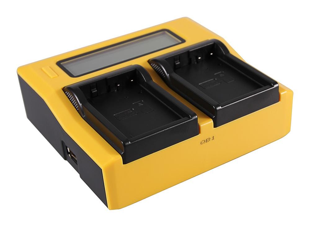 Caricabatterie Dual LCD USB PATONA per Canon BLD10E Caricabatterie Dual LCD USB PATONA per Canon BLD10E