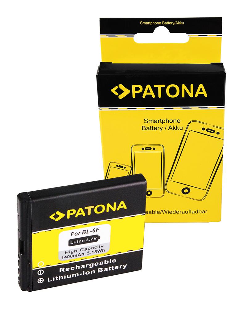 PATONA Battery for Nokia BL6F, Nokia BL-6F, Nokia N78, Nokia N79, Nokia N95-8GB