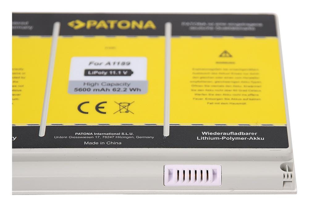 PATONA Battery for Apple MacBook 17 Inch MA092KH-A MA092J-A MA092CH-A MA092 PATONA Battery for Apple MacBook 17 Inch MA092KH-A MA092J-A MA092CH-A MA092