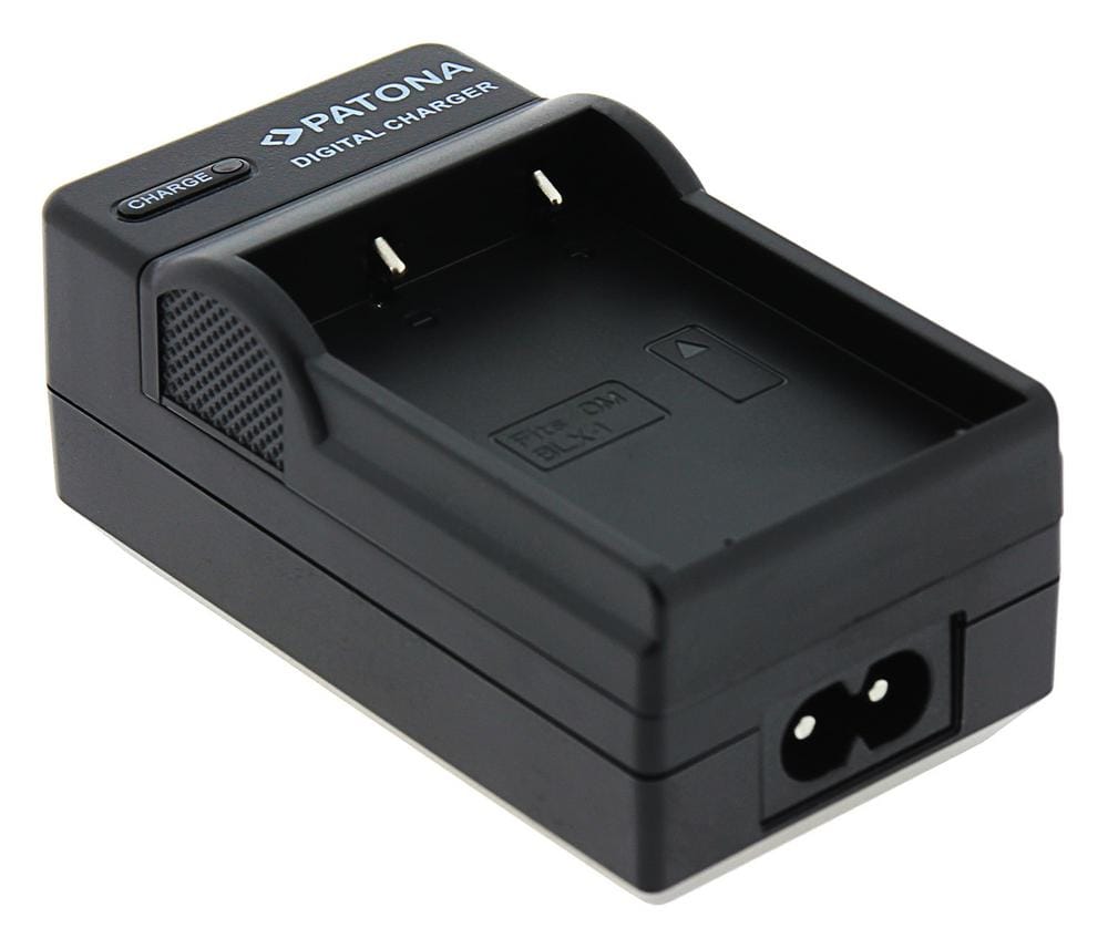 Caricabatterie 2in1 PATONA per Olympus OM-1 BLX-1