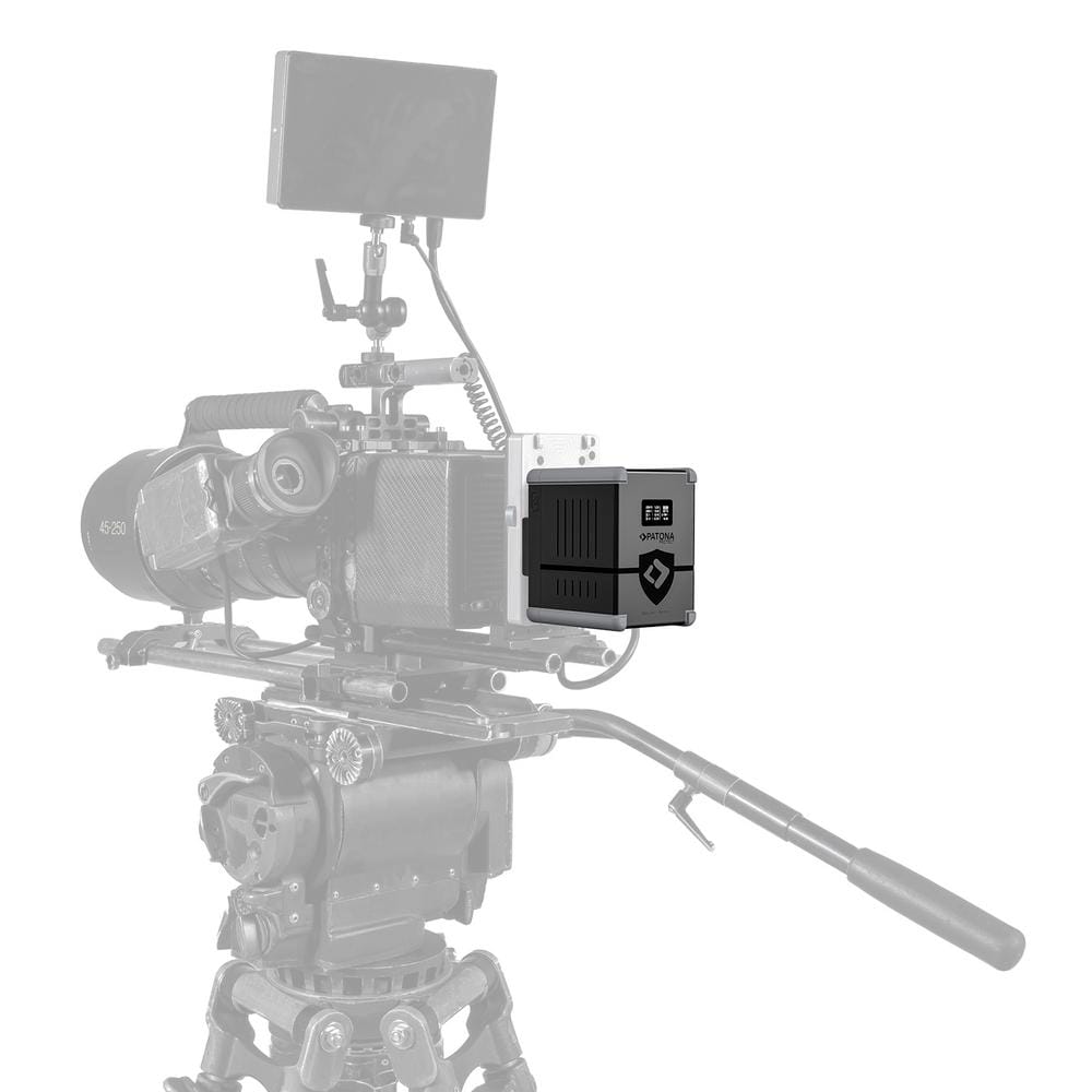 PATONA PROTECT Gold Mount Battery G200 PD100 198 Wh for DSLR‑Cameras, Camcorder, Laptop, Smartphone, LED‑Light