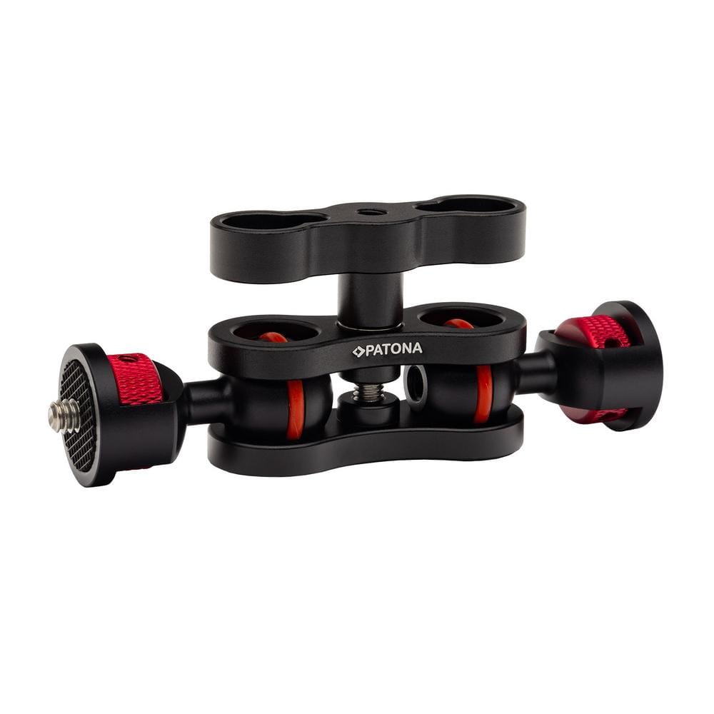 PATONA Magic-Arm z podwójną głowicą kulistą do statywów, aparatów, świateł, klatek i monitorów
