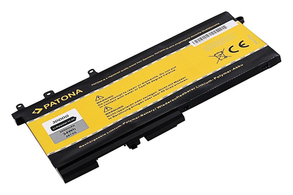 PATONA Batteria 11,4 V per Dell GJKNX 3DDDG E5280 E5480 E5580 M3520 M3530 PATONA Batteria 11,4 V per Dell GJKNX 3DDDG E5280 E5480 E5580 M3520 M3530