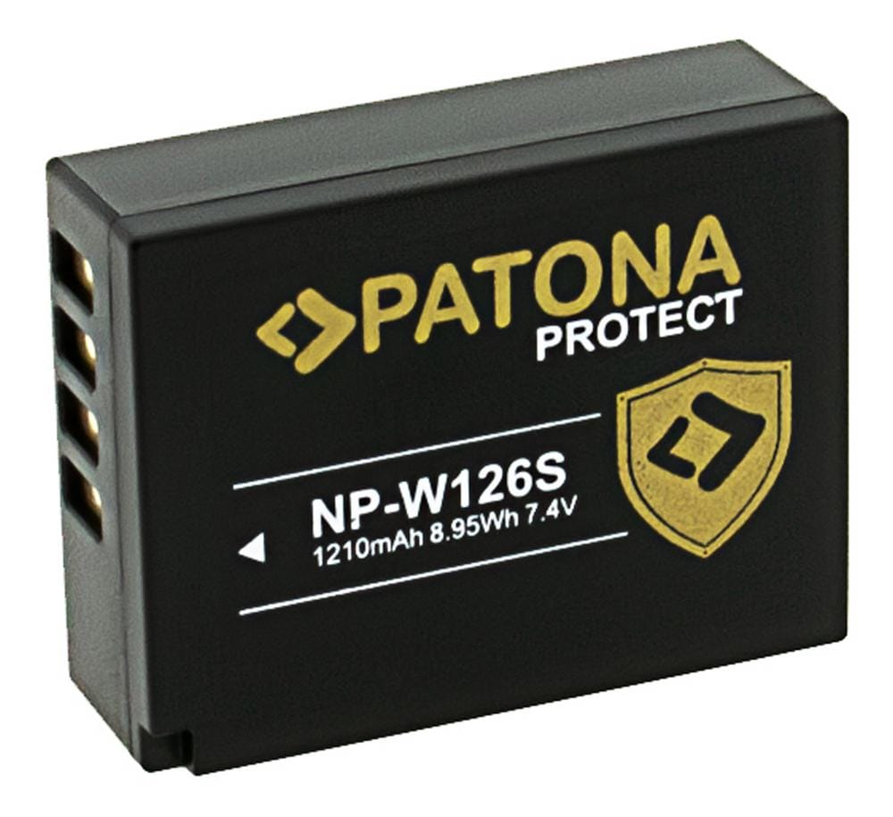 PATONA PROTECT Battery for Fuji X‑T3 VPB‑XT3 NP‑W126S HS33 EXR Fujifilm Finepix Pro 1 HS30 PATONA PROTECT Battery for Fuji X‑T3 VPB‑XT3 NP‑W126S HS33 EXR Fujifilm Finepix Pro 1 HS30