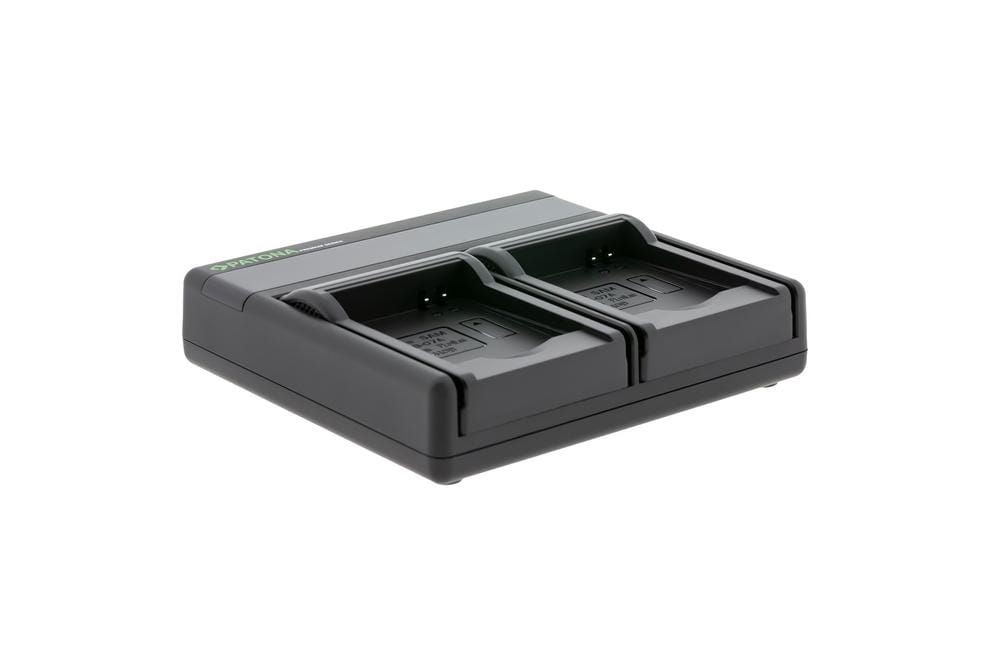 PATONA Premium Dual PD Carregador para Rollei RL410B, com Entrada/Saída USB‑C