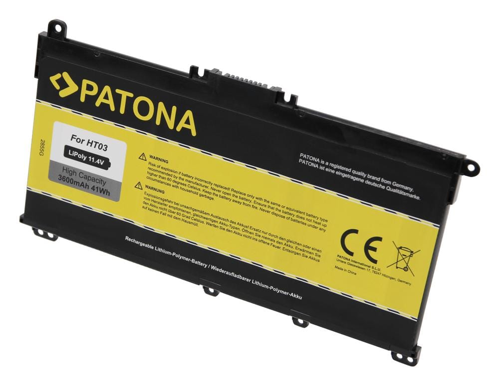PATONA batteria per HP 15 CS HP 17 BY HP 250 G7 HP 255 G7 HT03XL L11119-855 HSTNN-LB8M L11421-422