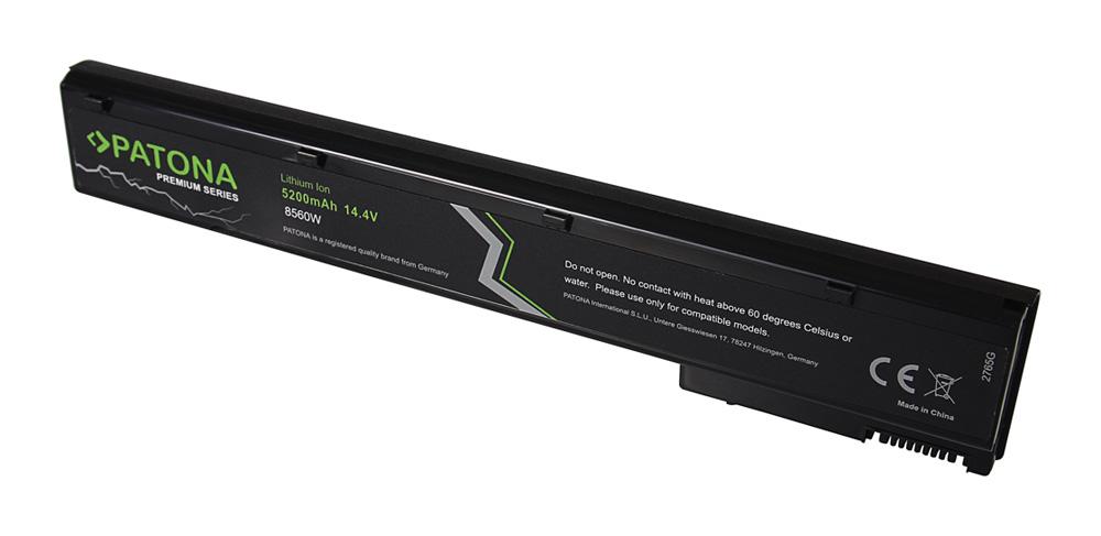 PATONA Premium Bateria para HP 8560W Elitebook 8560W Mobile Workstation 8760W 8760W Mobile Workstation