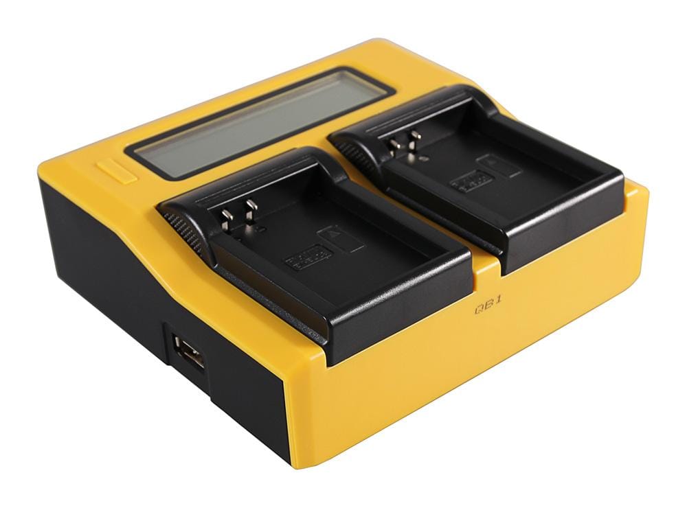 PATONA Carregador Dual LCD USB para Nikon EN-EL23 Coolpix p600