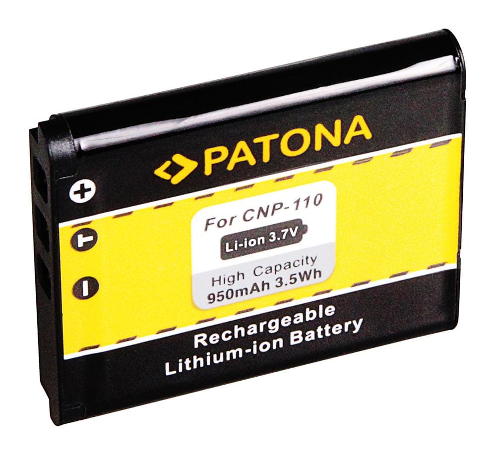 PATONA batteria per Casio NP110 e Casio Exilim EX-Z2000/EX-Z2300/EX-Z3000 PATONA batteria per Casio NP110 e Casio Exilim EX-Z2000/EX-Z2300/EX-Z3000
