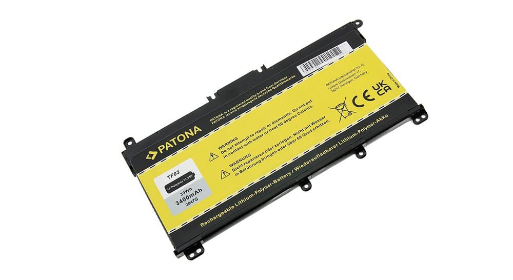 PATONA bateria para HP Pavilion 15-CC 15-CD 17-AR série 14-BF 14-BF040WM 14-BK 14-BK061ST TF03 PATONA bateria para HP Pavilion 15-CC 15-CD 17-AR série 14-BF 14-BF040WM 14-BK 14-BK061ST TF03
