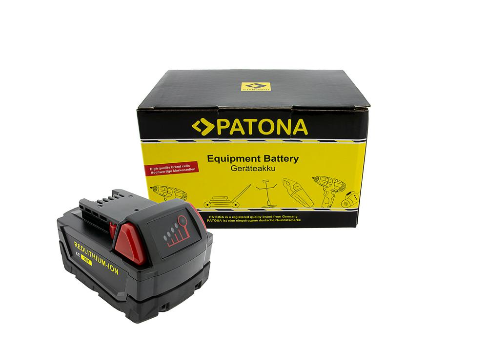 PATONA Batterie pour Milwaukee 2601 2610 2611 2620 2630 2650 0880-20 2601-22 2611-84