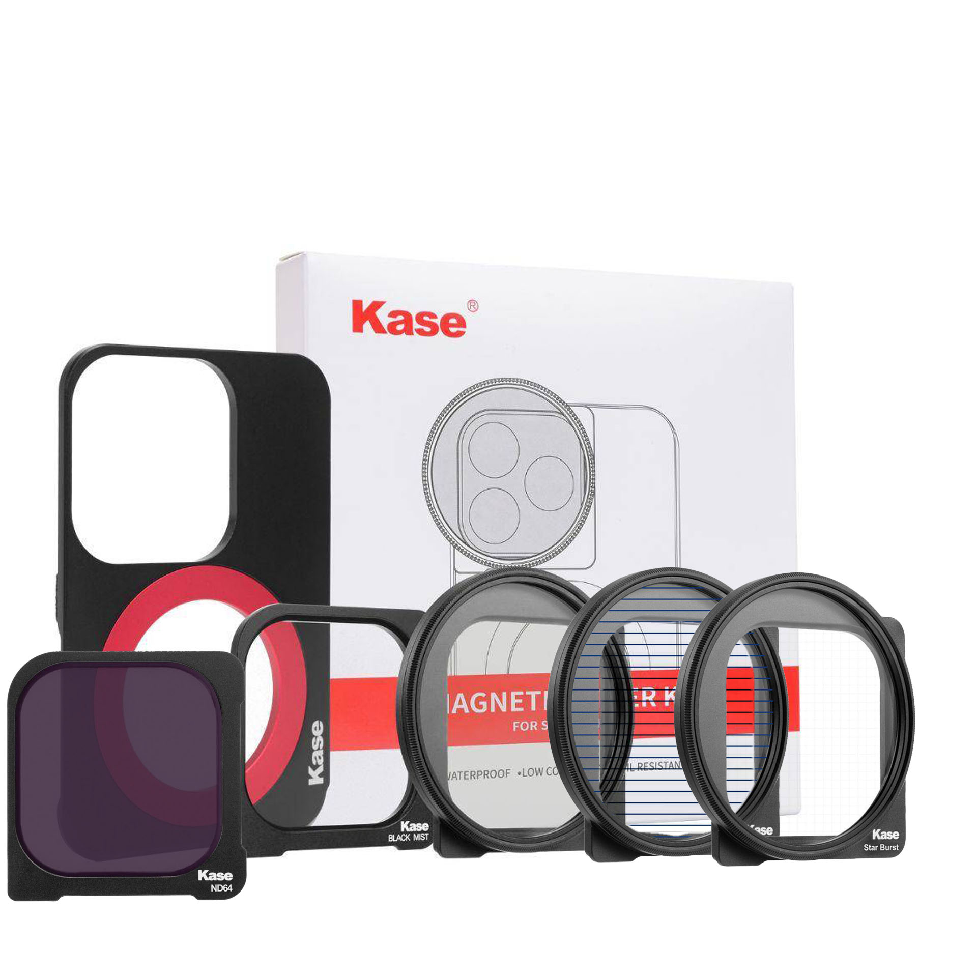 Smartphone Magnetischer MagSafe iPhone 15 / 16 Pro / Max Ultimate All in One Filter Set Smartphone Magnetischer MagSafe iPhone 15 / 16 Pro / Max Ultimate All in One Filter Set