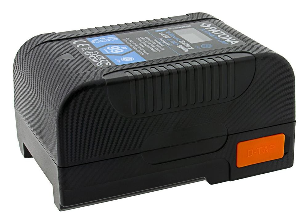 PATONA Platinum V-Mount Battery BP-99W PD65 99Wh USB-C USB-A 2x D-Tap DC-out with Hardcase PATONA Platinum V-Mount Battery BP-99W PD65 99Wh USB-C USB-A 2x D-Tap DC-out with Hardcase
