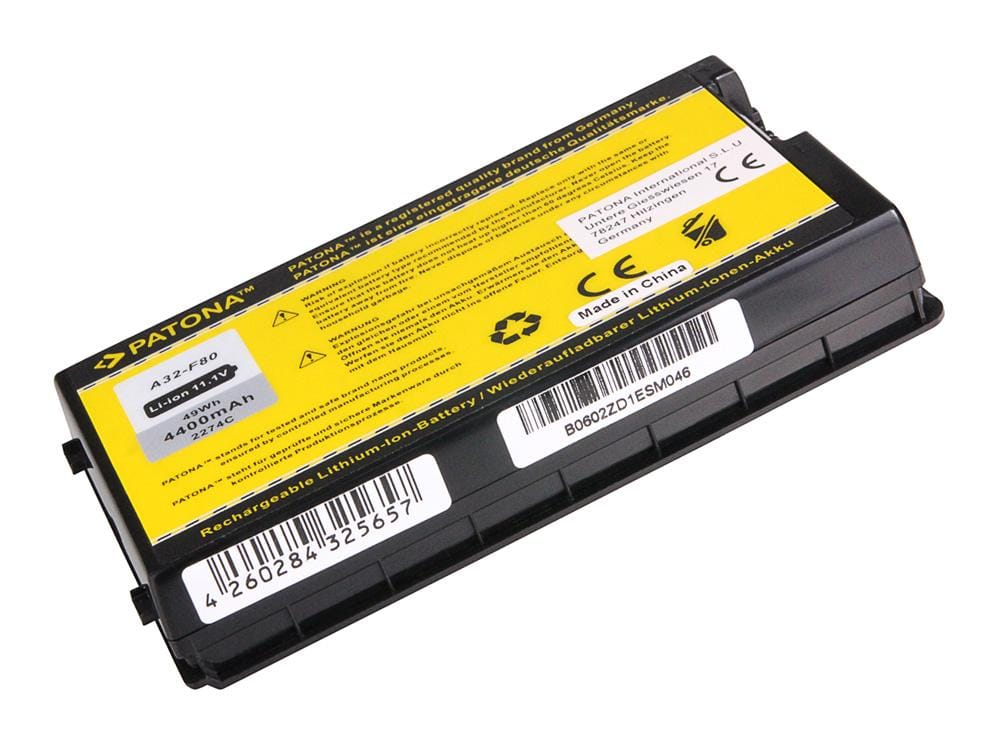 PATONA Battery for Asus A32-F80 A32-F80A A32-F80H X61 X61GX X61S X61SL X61W