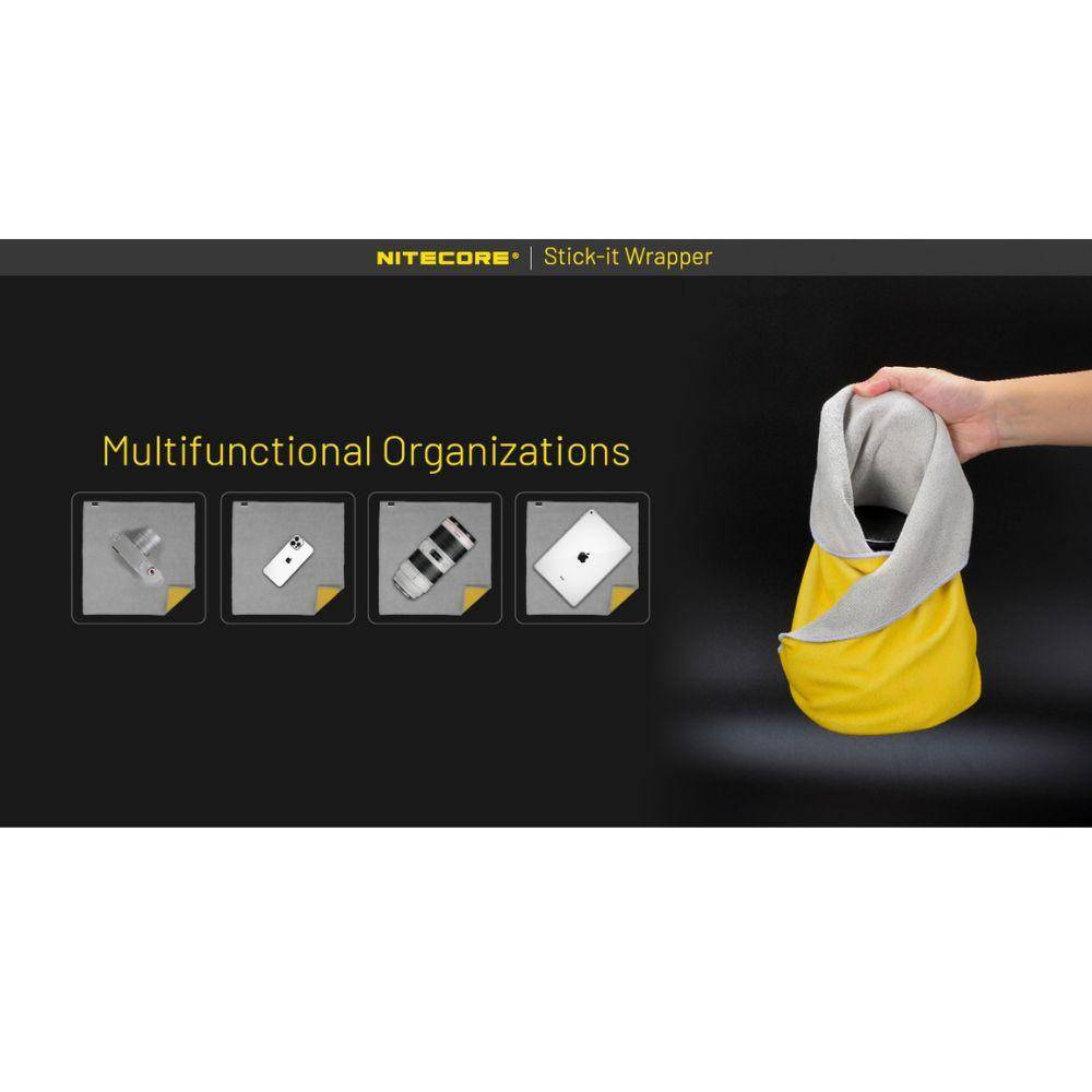 Nitecore cleaning cloth Stick It Magic Cloth