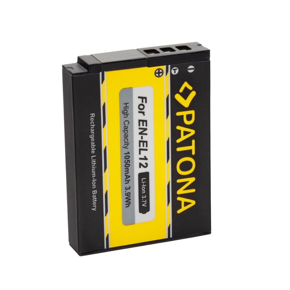 PATONA batteria per Nikon CoolPix P300 S70 S710 S610 S610c S620 EN-EL12