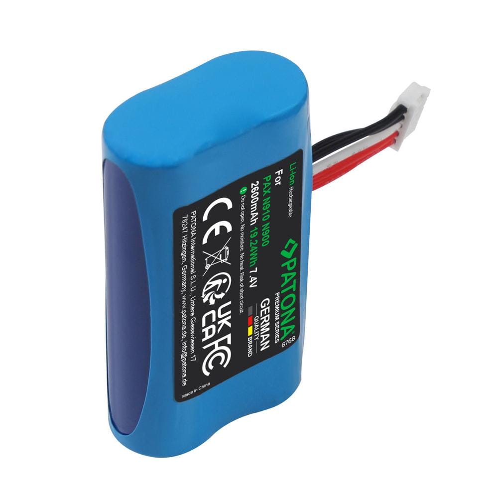 PATONA Batterie Premium pour PAX N910 PAX910BL PATONA Batterie Premium pour PAX N910 PAX910BL