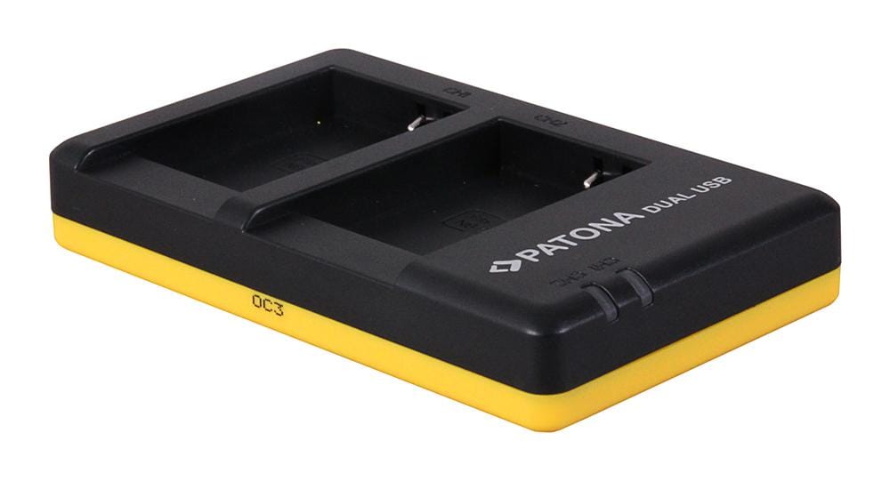 PATONA Carregador Dual Rápido para Canon NB-10L NB10 L NB10L incl. cabo Micro-USB