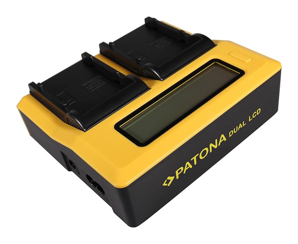 Chargeur USB LCD double PATONA pour batteries Samsung Chargeur USB LCD double PATONA pour batteries Samsung