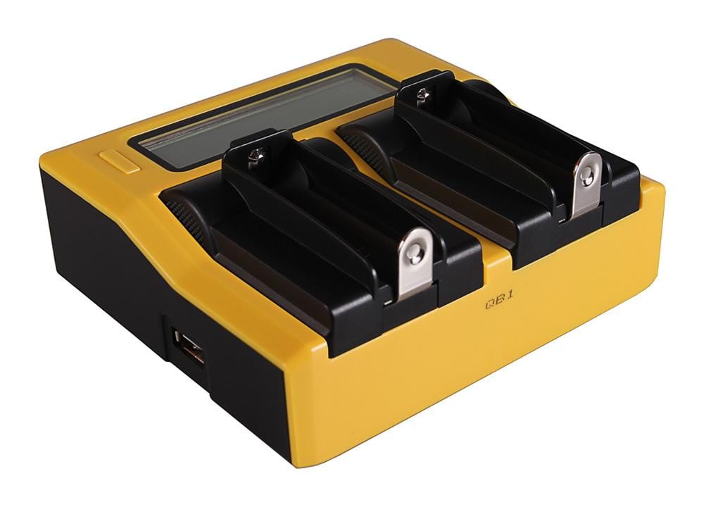 PATONA Caricabatterie Dual LCD USB per celle 18650 ICR18650-26F INR18650F1L NCR18650B US18650V US18650VTC5 US18650VTC6 PATONA Caricabatterie Dual LCD USB per celle 18650 ICR18650-26F INR18650F1L NCR18650B US18650V US18650VTC5 US18650VTC6
