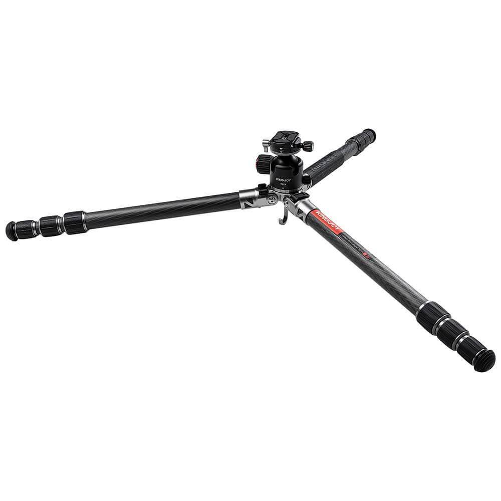 Juego de trípode Mountain Series Carbon C83S con cabeza de trípode TX30 y columna central Juego de trípode Mountain Series Carbon C83S con cabeza de trípode TX30 y columna central