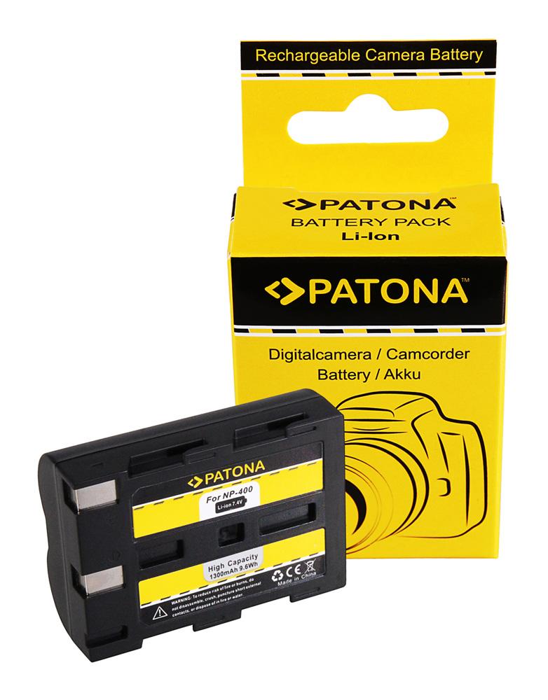 Batteria PATONA per Minolta NP-400 Dimage A1 Dimage A2 Dynax 5D Dynax 7D Batteria PATONA per Minolta NP-400 Dimage A1 Dimage A2 Dynax 5D Dynax 7D