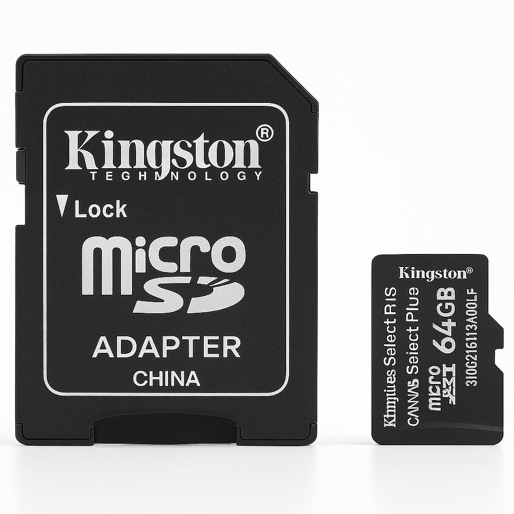 Kingston memory card MicroSDXC 64GB 1000 MB/s Class 10 Kingston memory card MicroSDXC 64GB 1000 MB/s Class 10
