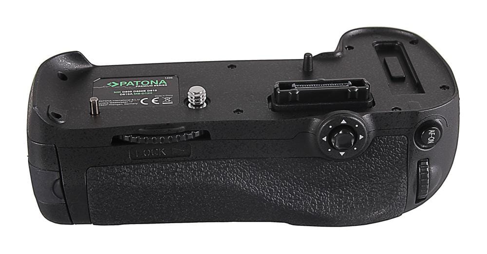 PATONA Premium Battery Grip for Nikon D800 D800E D810 D810A MB-D12H for 1 EN-EL15 Battery incl. IR Remote PATONA Premium Battery Grip for Nikon D800 D800E D810 D810A MB-D12H for 1 EN-EL15 Battery incl. IR Remote