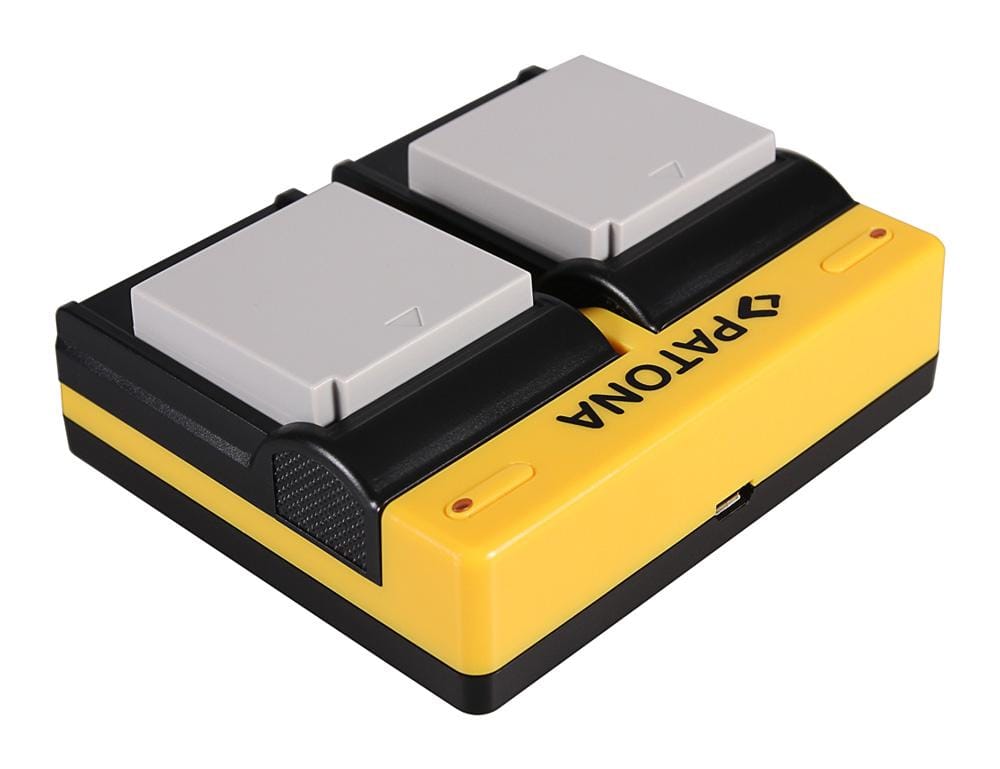 PATONA Dual Charger for Samsung IA-BP85ST HMX H104 H105 H106 HMXH100 including Micro-USB PATONA Dual Charger for Samsung IA-BP85ST HMX H104 H105 H106 HMXH100 including Micro-USB