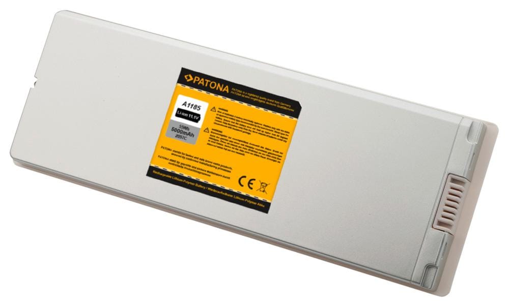 PATONA Battery for Apple MacBook 13 inch MA254 MA255 MA699 MA700 A1185