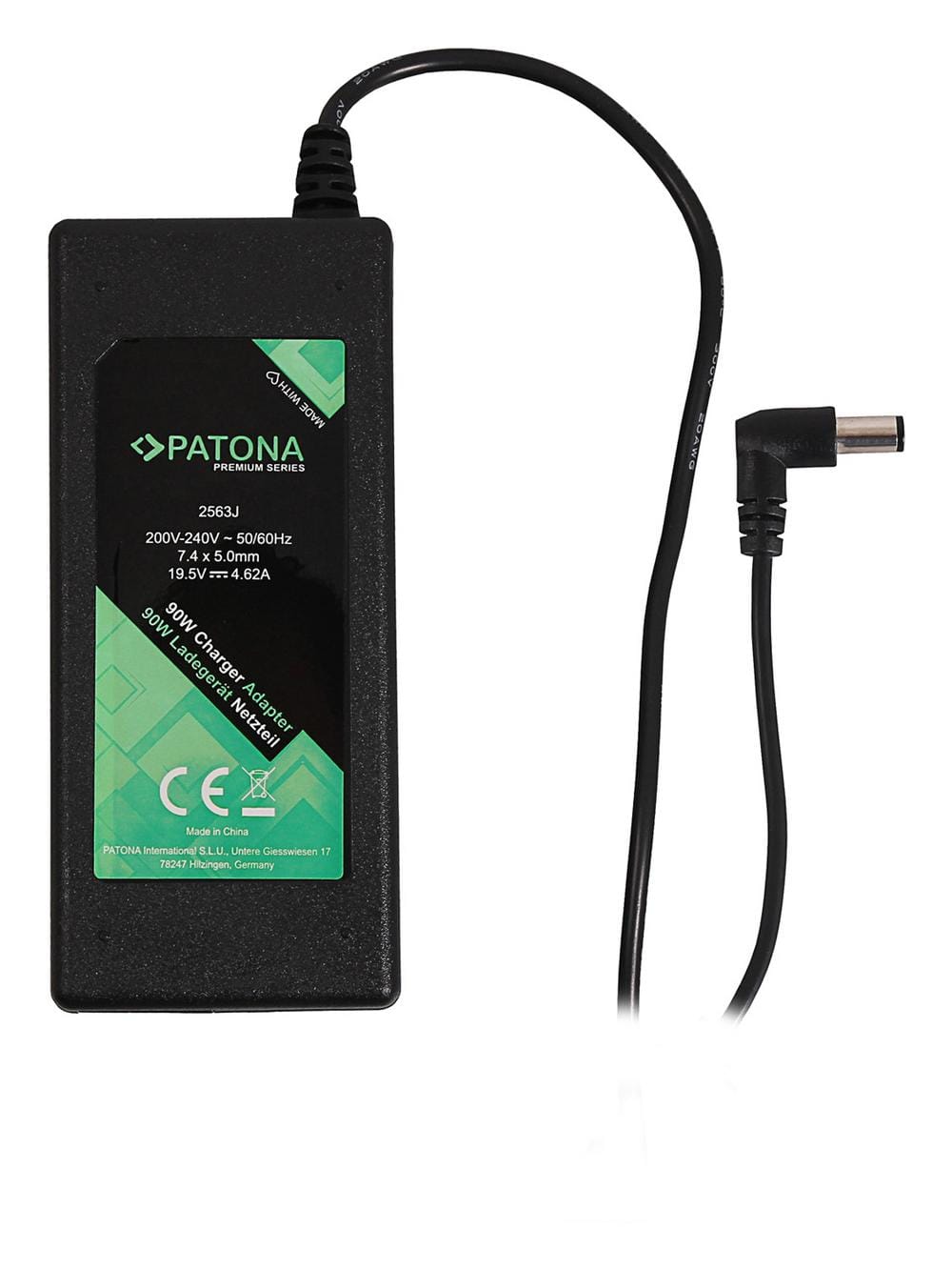 PATONA Alimentation Premium 19,5V 4,62A 90W pour Dell Inspiron E1405 E1505 E1705 PATONA Alimentation Premium 19,5V 4,62A 90W pour Dell Inspiron E1405 E1505 E1705