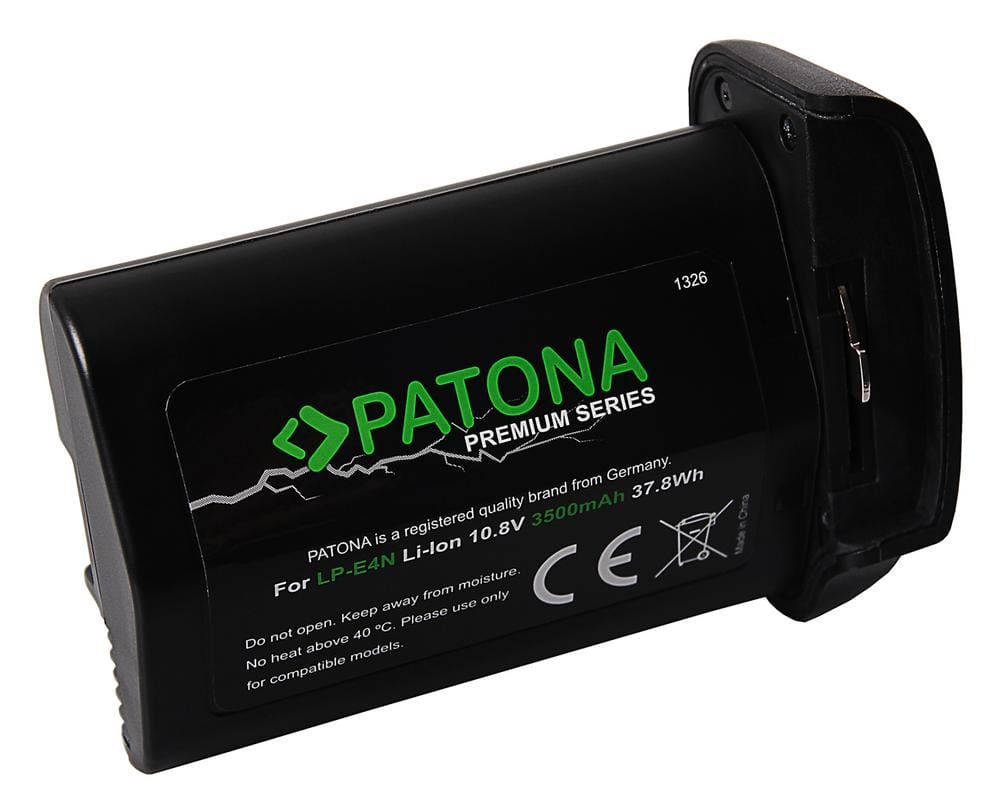PATONA Premium Batteria per Canon LP-E4N EOS-1Ds Mark III EOS-1D Mark III EOS-1D Mark IV EOS-1D X Celle LG