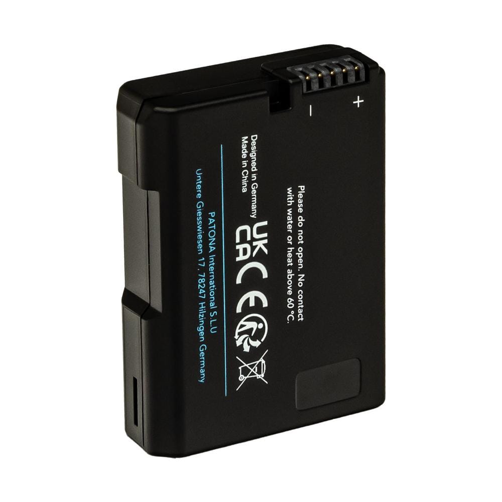 PATONA Platinum Batería con Entrada USB‑C para Nikon EN‑EL14 D3100 D5100 P7000