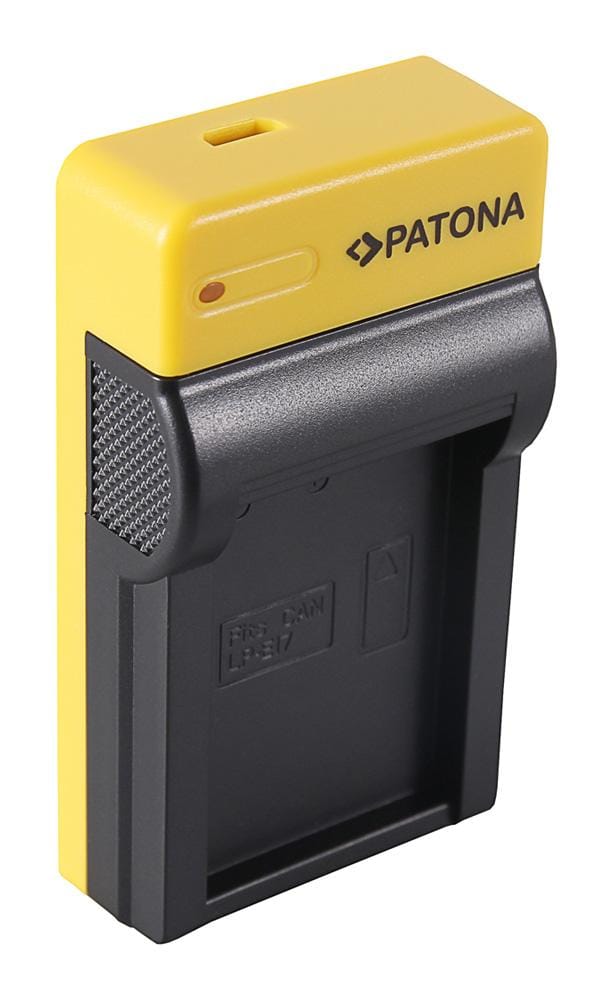 PATONA Slim Caricabatteria Micro-USB per Canon LP-E17 EOS 750D 760D 8000D Kiss X8i Rebel T6i