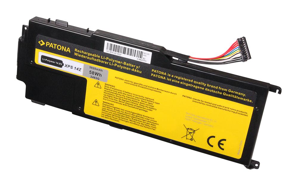 PATONA bateria para Dell XPS 14Z XPS 14Z 14Z Ultrabook 14Z-L412x 14Z-L412z L412x