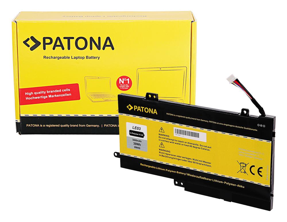 PATONA Battery for HP Envy x360 m6-w101dx W103DX W010DX W102DX Pavilion x360 - 13 s120nr LE03XL LE03