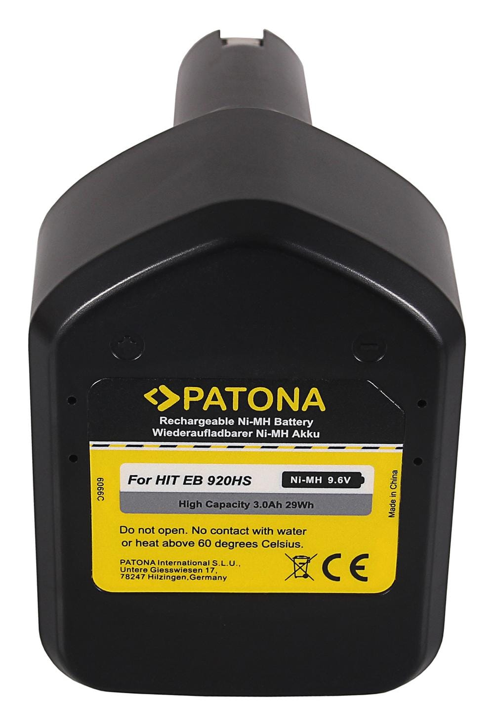 PATONA Batterie HT FEB 9S pour perceuse‑visseuse Hitachi DS 10DV2 EB9S EB9B EB914 EB924 EB920H EB930H