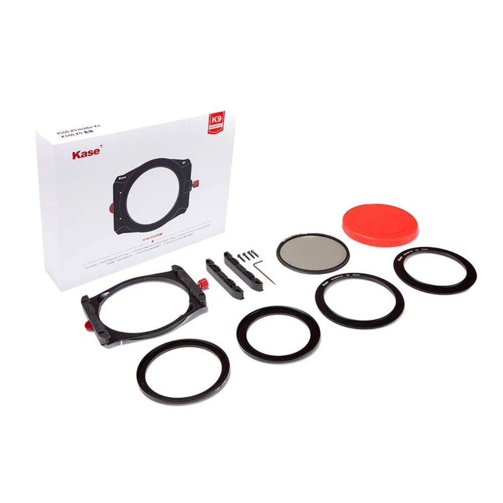 K100 K9 Kit porte-filtre incluant un filtre polarisant CPL pour filtre 100mm K100 K9 Kit porte-filtre incluant un filtre polarisant CPL pour filtre 100mm
